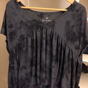 American Eagle Tye Dye Short Sleeve